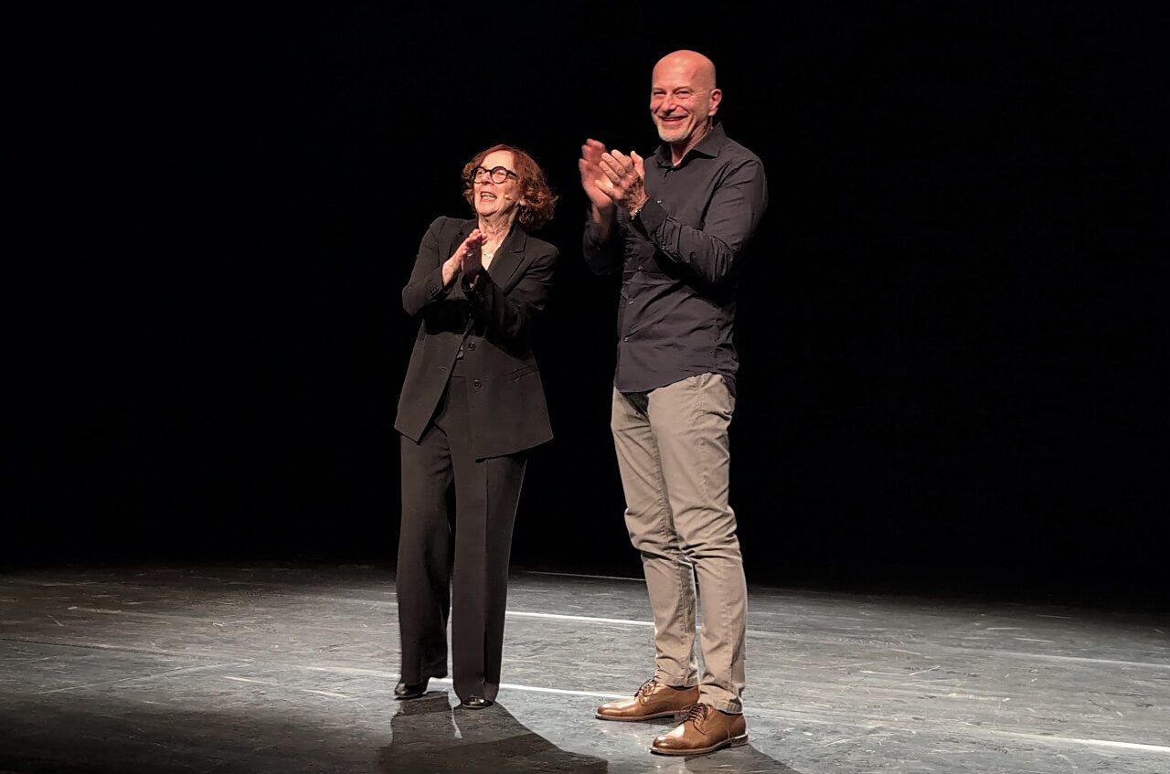 20 anni di Ex Machina: celebrare le persone dietro la tecnologia 3 EXM Laura Curino Sebastiano Cobianco